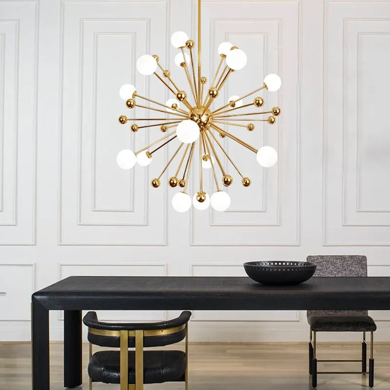 

Nordic Creative and Atmospheric Dandelion Chandelier Modern and Minimalist Office Living Room Restaurant Mall Lobby Hotel Lamp