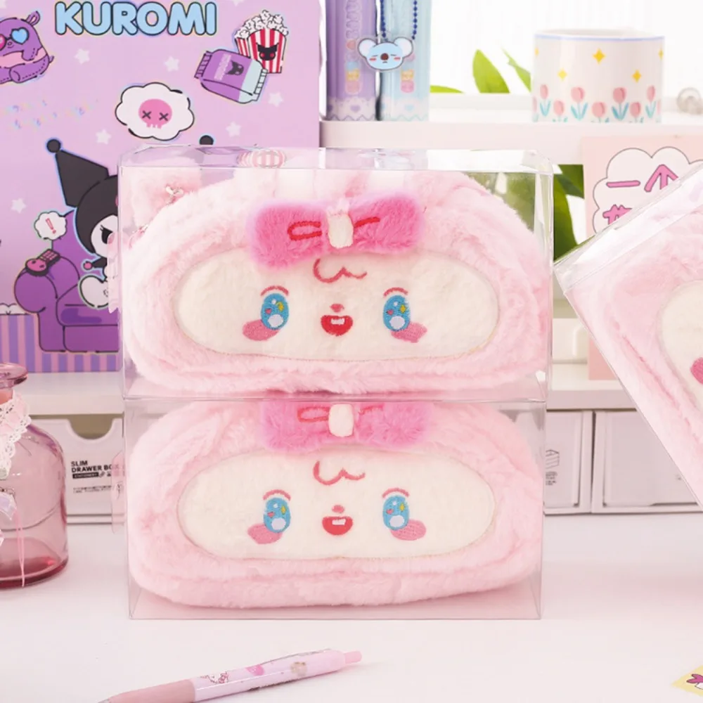 2024 astucci per matite per cartoni animati astucci per penne in peluche di grande capacità studenti multifunzionali della scatola di cancelleria Lotso