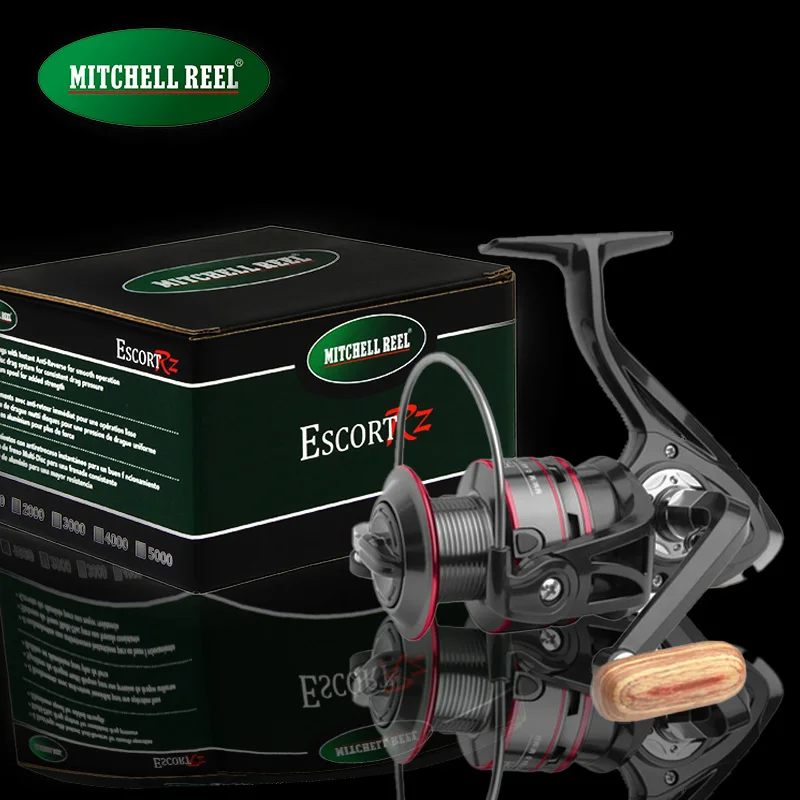 MITCHELL REEL Fsihing carrete de Pesca ligero, Ratio de engranaje 5,2: 1, carretes giratorios ultraligeros, Surfcasting, Pesca