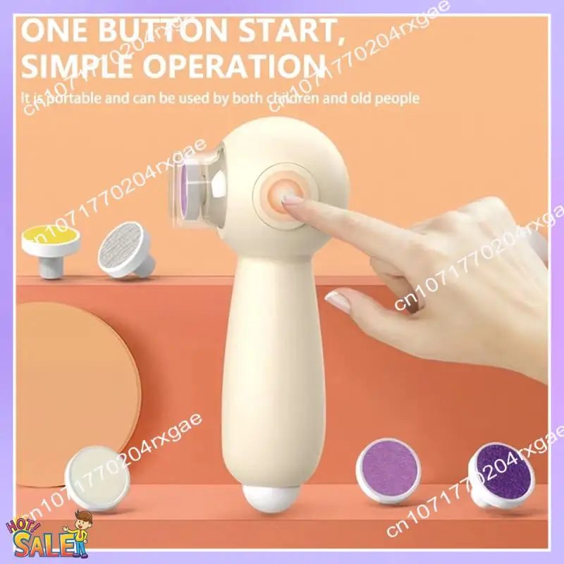 A16Z Electric Baby Nail Trimmers Multifunctional Nail File Clipper Safe Manicure Tool