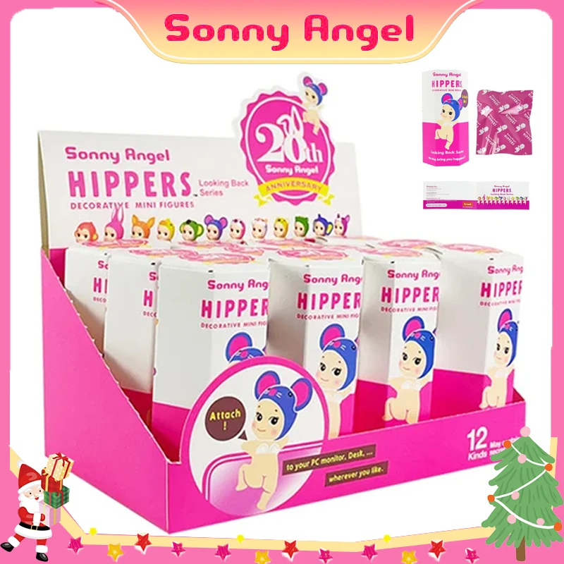 Sonny Angel Harvest Hippe Looking Back Statue 3 Baby Anime Character Blind Box Kids Birthday New Year Valentine's Day Gifts