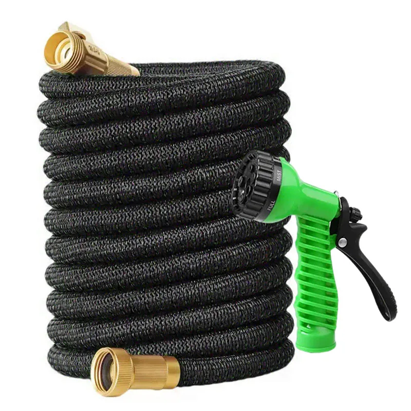 

Садовый расширяемый шланг Magic Hose, регулируемый водяной пистолет высокого давления, многорежимный, для полива и мойки автомобилей