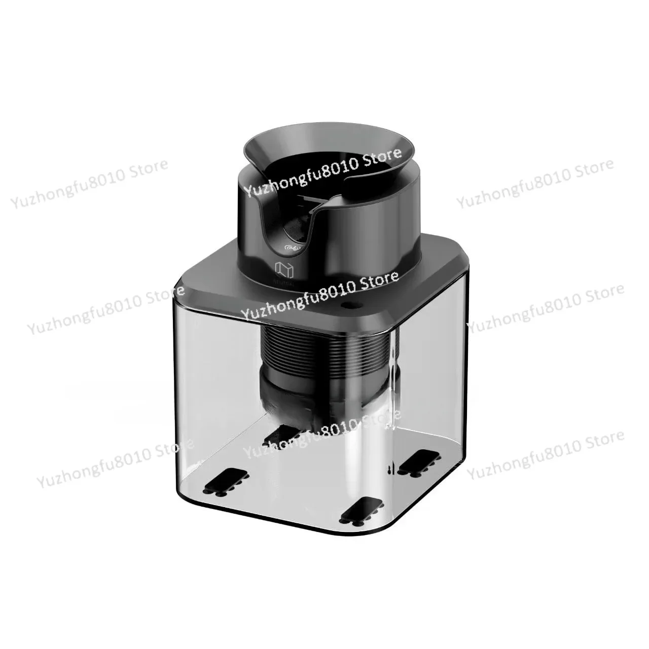 220V Electric Automatic Cleaner For Espresso Machine Handle Coffee Grounds Cleaning Machine With Brush Spin Cleaner Coffee