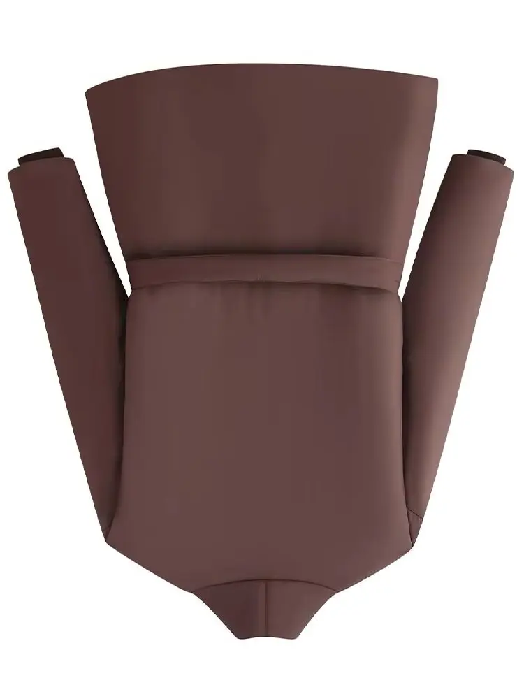 

HH Women Winter New Fashion Loose Warm Cotton Clothes Female Temperament Belt Pocket Decoration Long Sleeves Thick Jacket Mujer