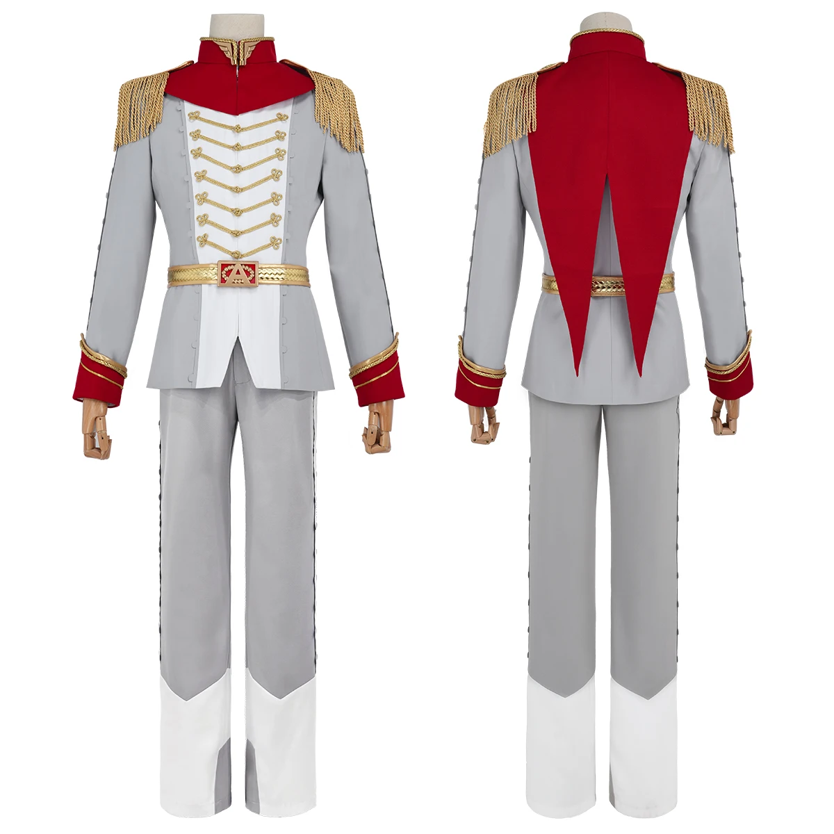

Cosplay P5 Game Akechi Goro Cosplay Costume Wig Crow Grey Uniform Mask Cos Convention Stage Comic Suit Christmas New Year Gift