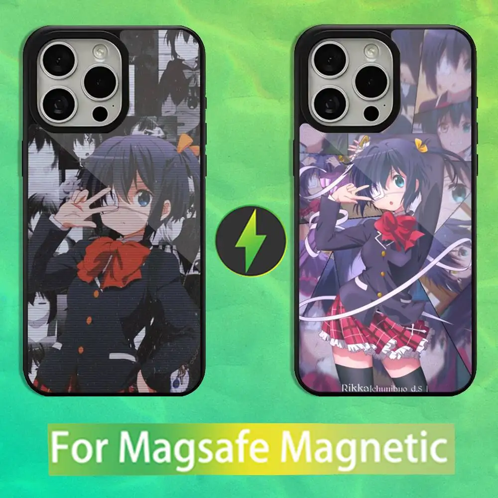 

Anime R-Rikka T-Takanashi Phone Case For iPhone 16,15,14,13,12,11,Pro,Max,Plus,Mini,Magsafe,Magnetic Wireless Charging Case