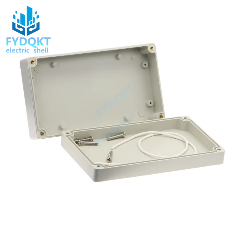 1Pcs 158X90X40Mm Elektronische Abs Plastic Diy Junction Box Behuizing Case Beige Draad Junction Dozen