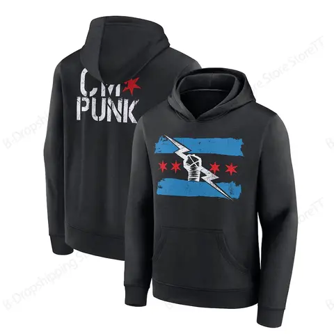 Männer Hoodie Wrestler Rückkehr CM Punk 3d Druck Hoodie Männer Frauen Mode Hoodie Sweatshirt Fitness Mantel Frauen Schweiß Sport Trainingsanzug
