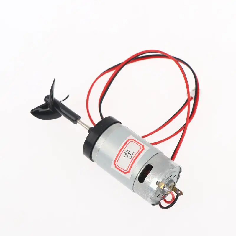 7.4V Underwater Thruster 390 Built-in Boat Motor with Propeller for ROV Underwater Drone Upgrade Accessory