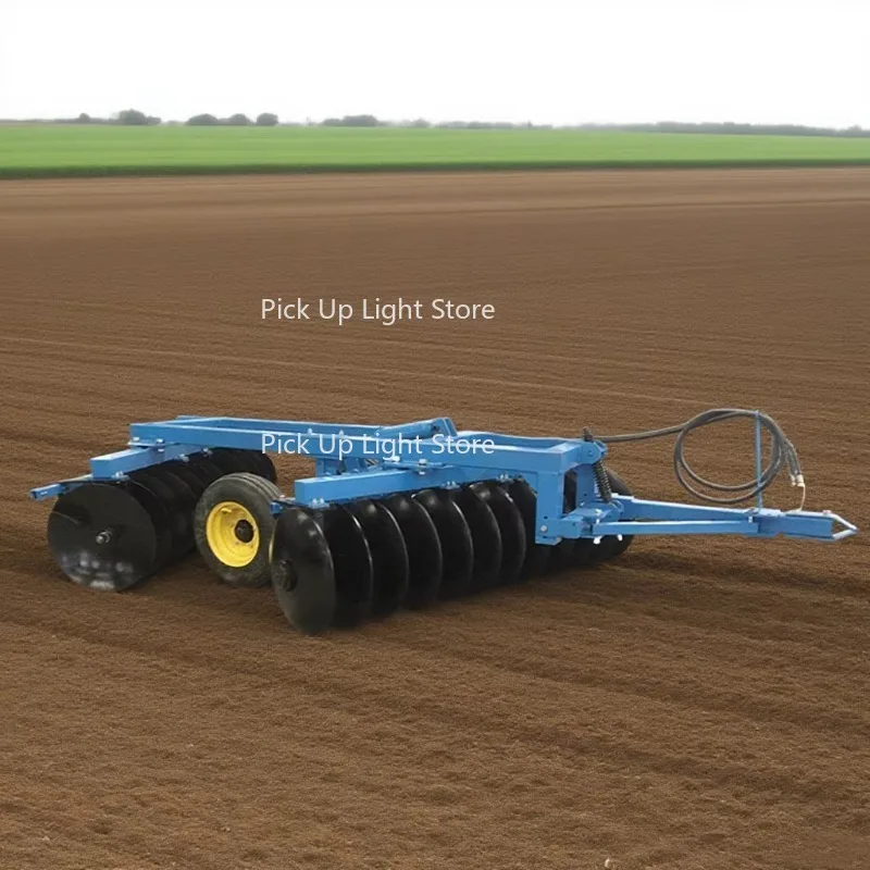 Harrow de disco offset agrícola de alta velocidade com caixa de engrenagens para venda