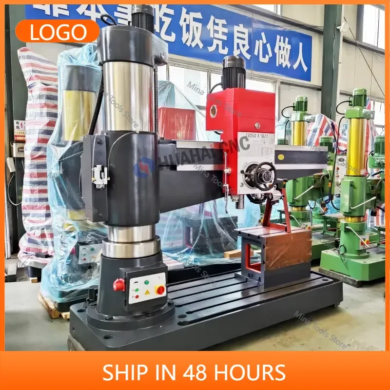 Z3050x16/1 Hydraulic Radial Drilling Machine High Rigidity Industrial Swing Arm Drill Press with Motor