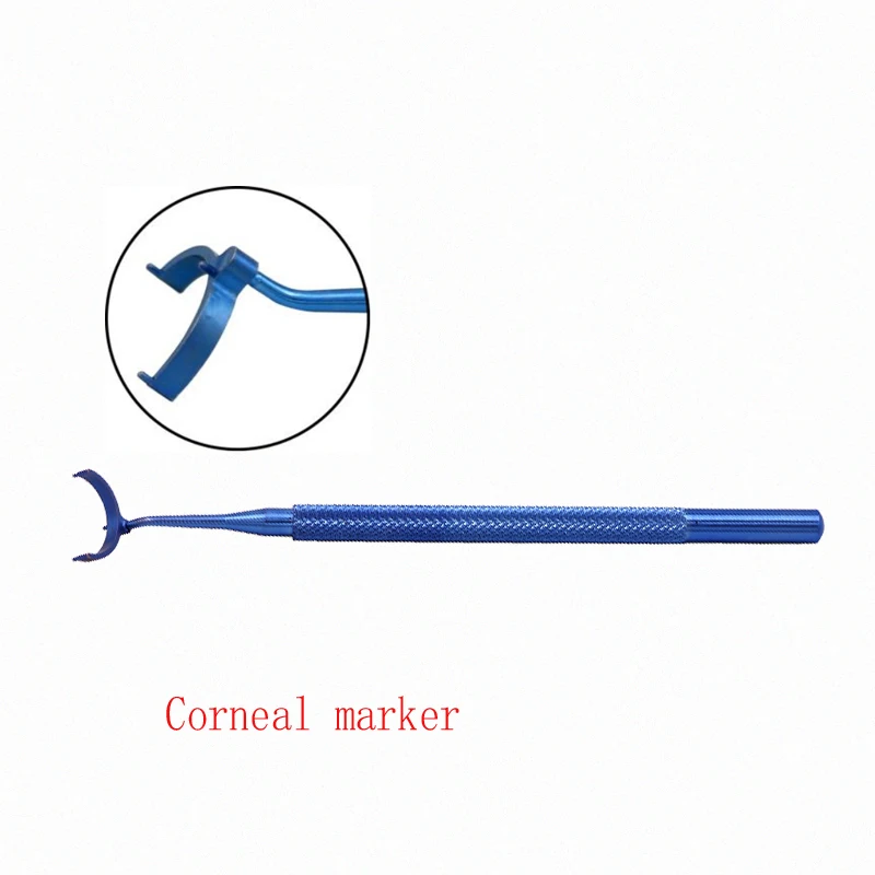 Anello di fissaggio oculare microscopico Dispositivo di fissaggio bulbo oculare Strumento per trapianto corneale Anello di marcatura per marcatore corneale