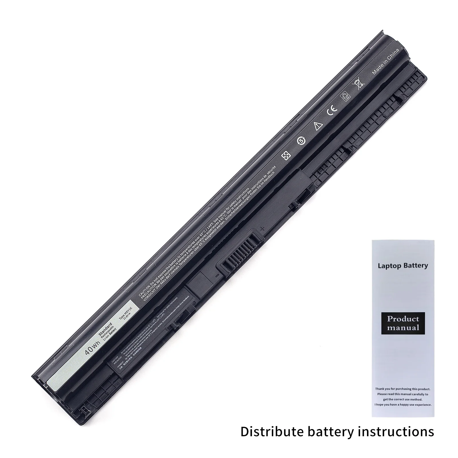 M5Y1K 14.8V 40WH Battery for Dell Inspiron 14 15 17 5000 3000 Series 5559 3451 3558 3567 5755 5756 5458 GXVJ3 453-BBBQ HD4J0