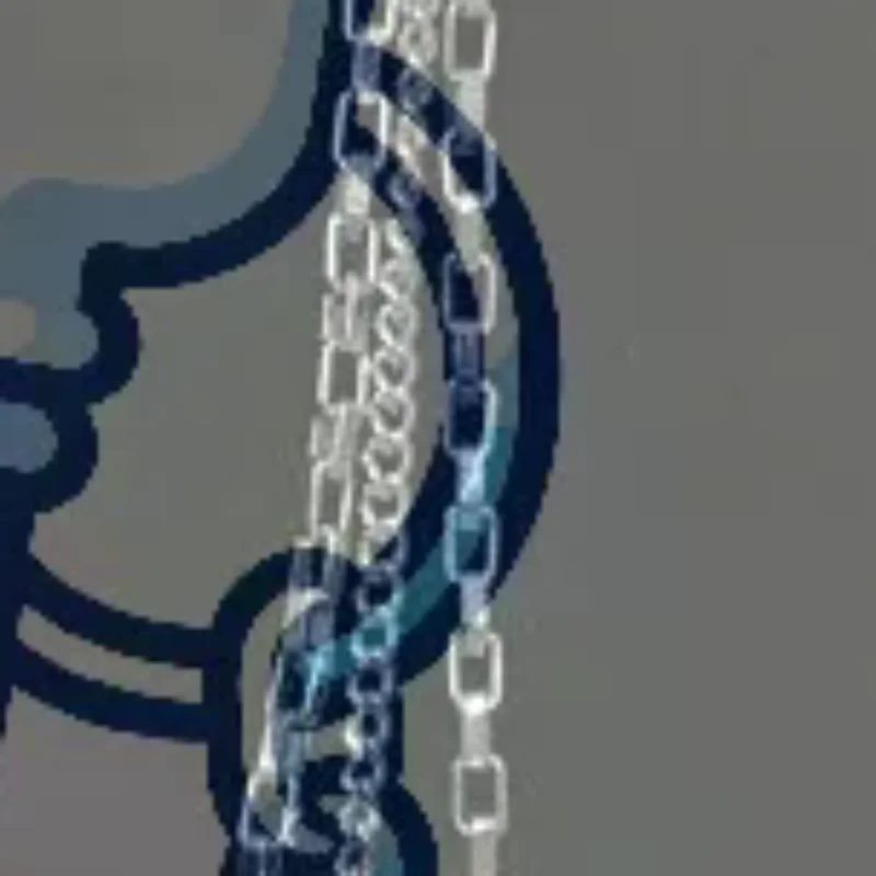 جديد الشرير مزدوجة الطبقات السراويل سلسلة مع بروش دبوس للنساء الرجال الهيب هوب الخصر سلسلة فستان مجوهرات القوطية روك اكسسوارات #1