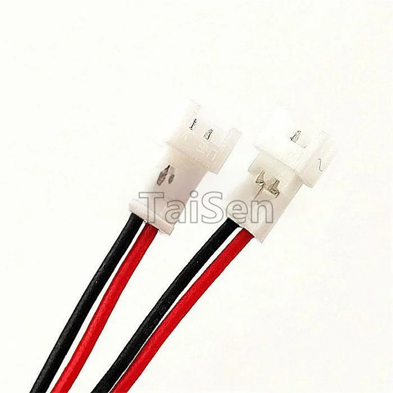 10 PZ 1.25mm Terminale Filo 2P Plug-in Cavo Maschio-Femmina Butt-Joint Cavo di Collegamento Elettronico Plug-in connettore