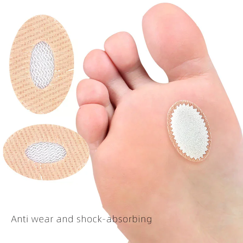 9PCS Oval Foam Chicken Eye Patch Foot Calluses Anti Abrasion Blister Stickers High Heels Anti Wear Patch Foot Care