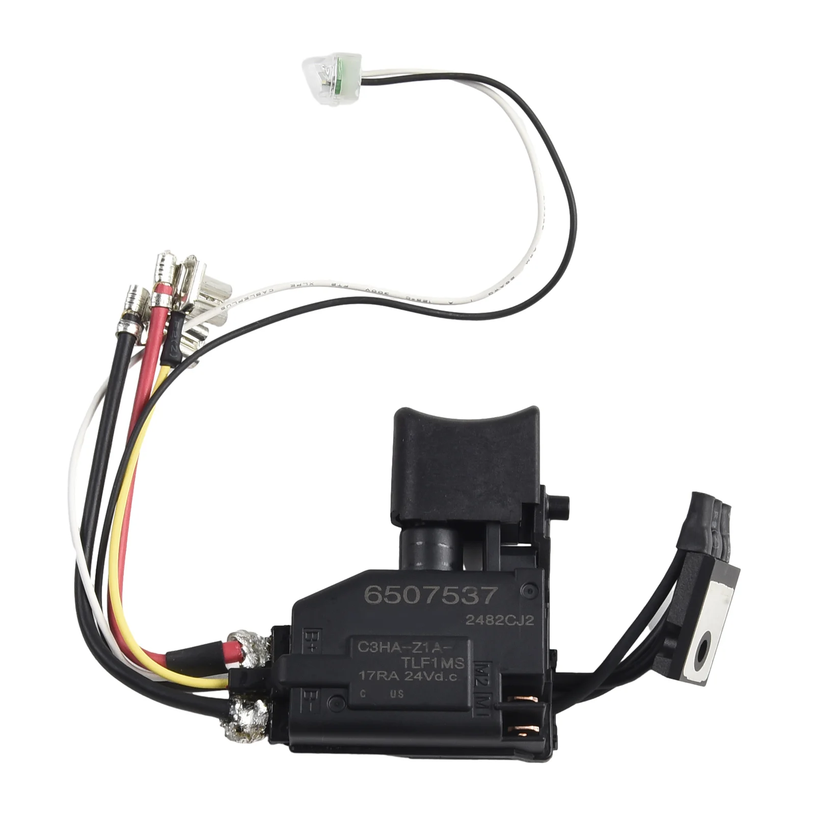 

Screwdriver Spare Switch Trigge Accessories Equipment For 6507545 650754-5 Cordless Ddf482 Dhp482 Instrument Parts Power