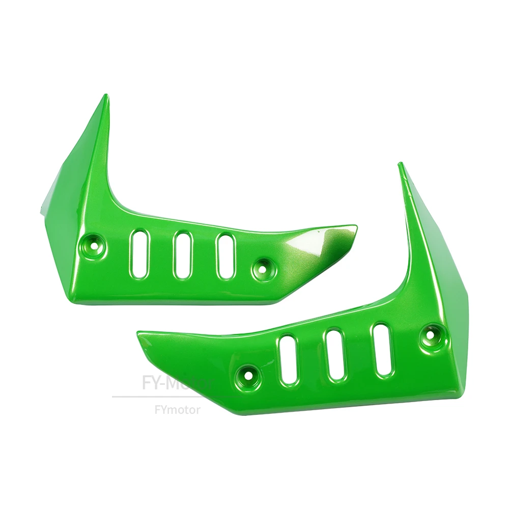 Motorcycle ABS Plastic Fairing Radiator Side Panel Cover Cowl Protector Fit For Kawasaki Z 750 Z750 2004 2005 2006 2007
