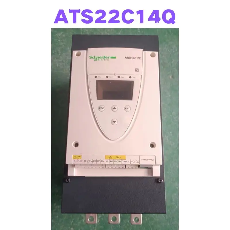 Second-hand ATS22C14Q Soft Starter Tested OK