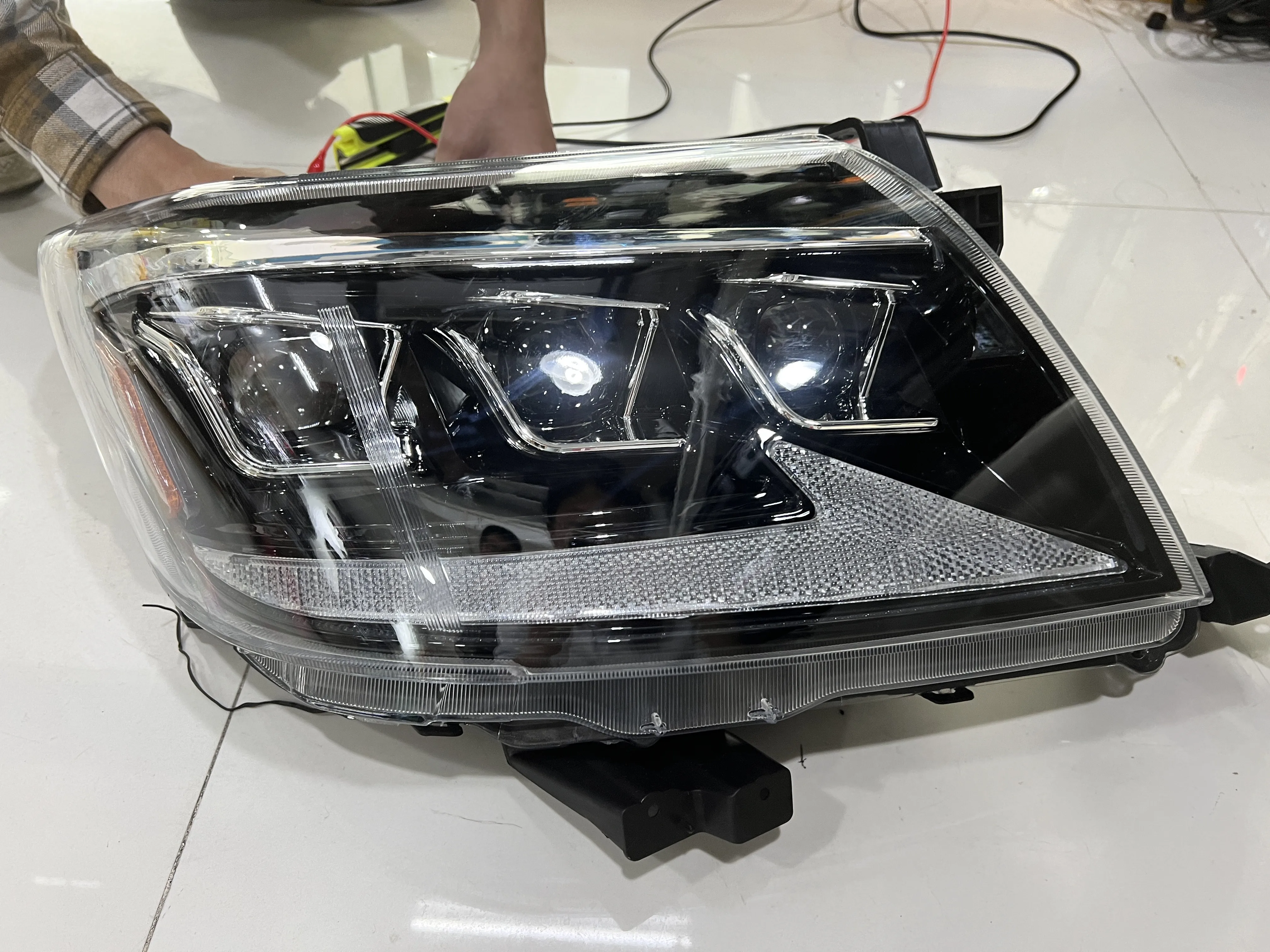 Car headlights auto lighting system LED head lamp front light for Hilux vigo 2012-2014 Headlight