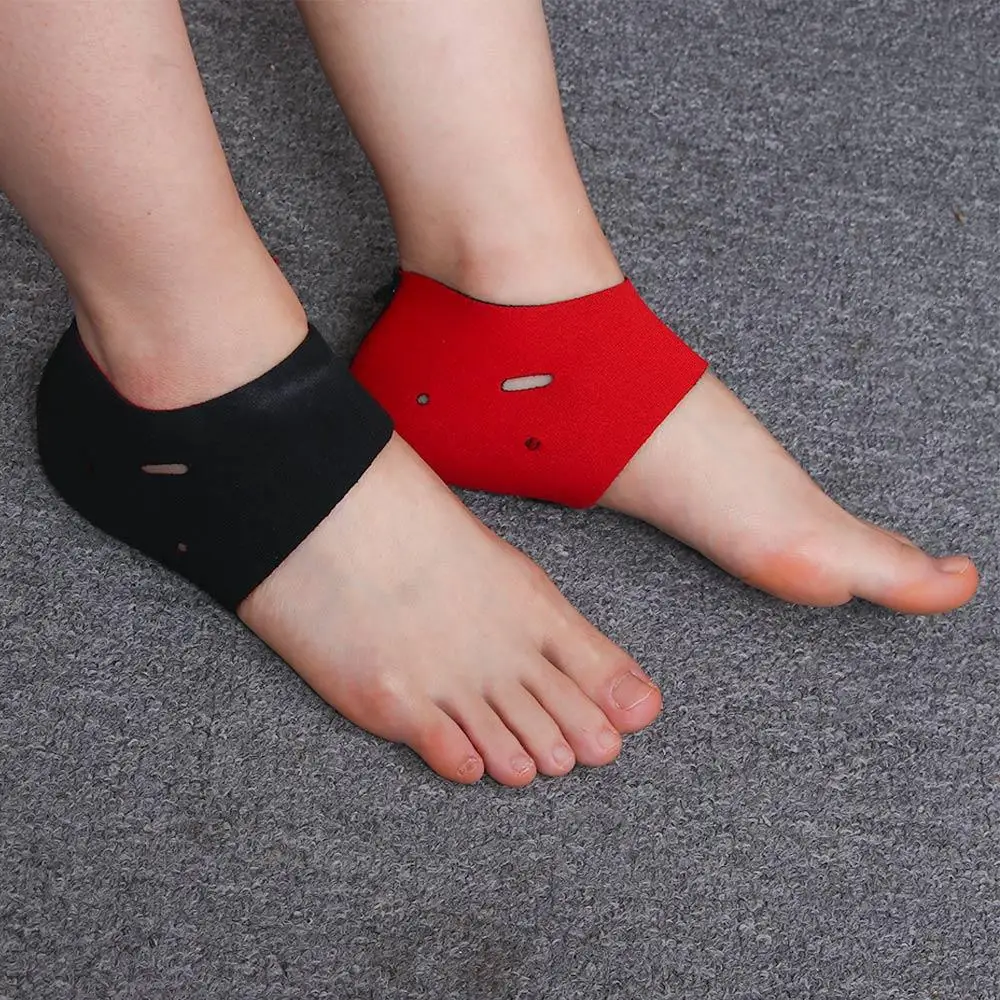 

Warm Sleeve Heel Pain Relief Protect Sock Wrap Heel Pads Insole Orthotic Brace Heel Support Ankle
