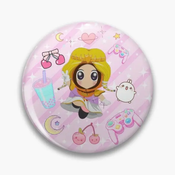 Princess Kenny  Soft Button Pin Badge Funny Brooch Fashion Clothes Women Cartoon Metal Jewelry Cute Gift Creative Collar Hat