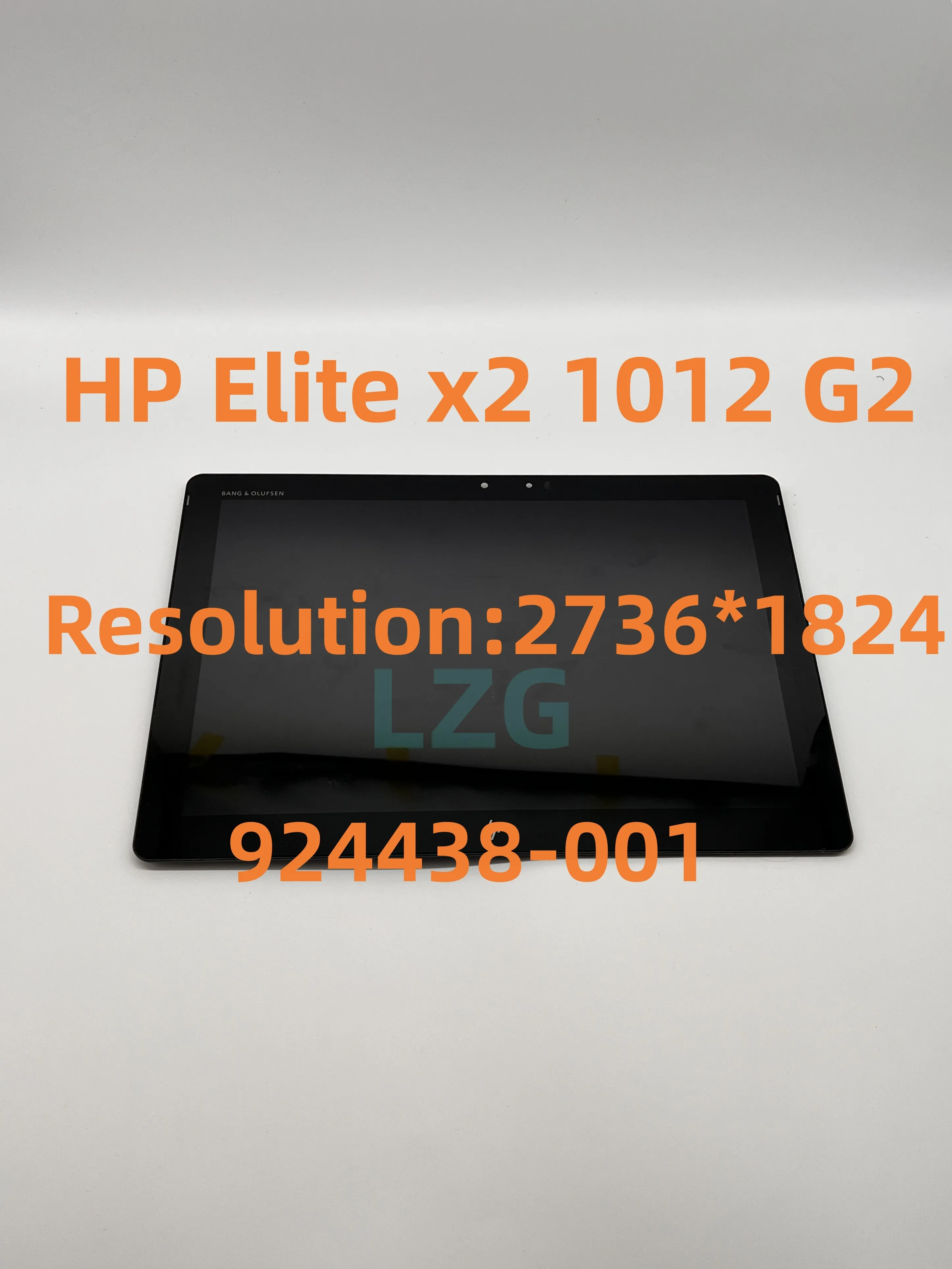 12.3Inch for HP Elite x2 1012 G2 LCD LED Touch Screen Digitizer Replacement Assembly With Bezel 924438-001 924438-001