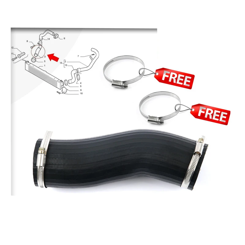

FOR FIAT DUCATO CITROEN RELAY 2.2 3.0 HDI INTERCOOLER TURBO HOSE PIPE 0382LK