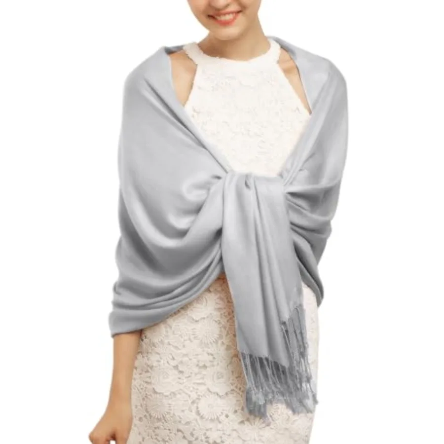 

FURTALK Pashmina Shawls and Wraps for Evening Dress Women's Scarf Wedding Bride Bridesmaid Gifts Winter Scarves