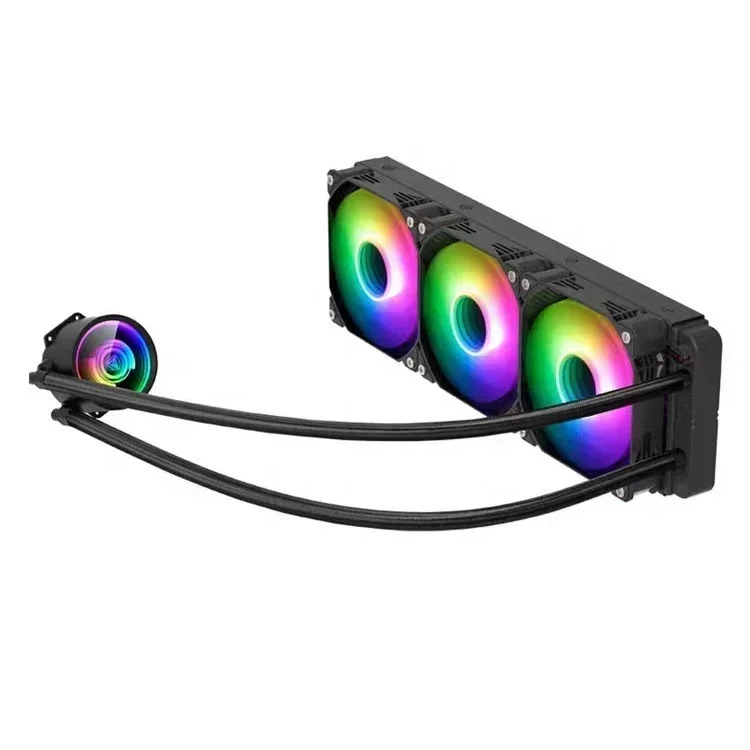 Alta velocidade, alto volume de ar e baixo ruído cooler ventilador gaming cpu cooler rgb para computador ventilador 12v manga antioxidante 3w 4 anos