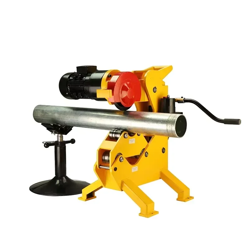 for Electric Hydraulic Steel Pipe Cutting Machine Heavy Duty Metal Pipe Cutter Industrial Grade Tube Cutting Tool for