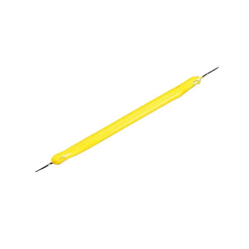 Żarówka LED Ciepła Żółta DC3V Długość Całkowita 29mm Twarda Filament Retro Anty-wolframowa Filament Źródło Światła Materiał Plastik Akcesoria DIY — 2