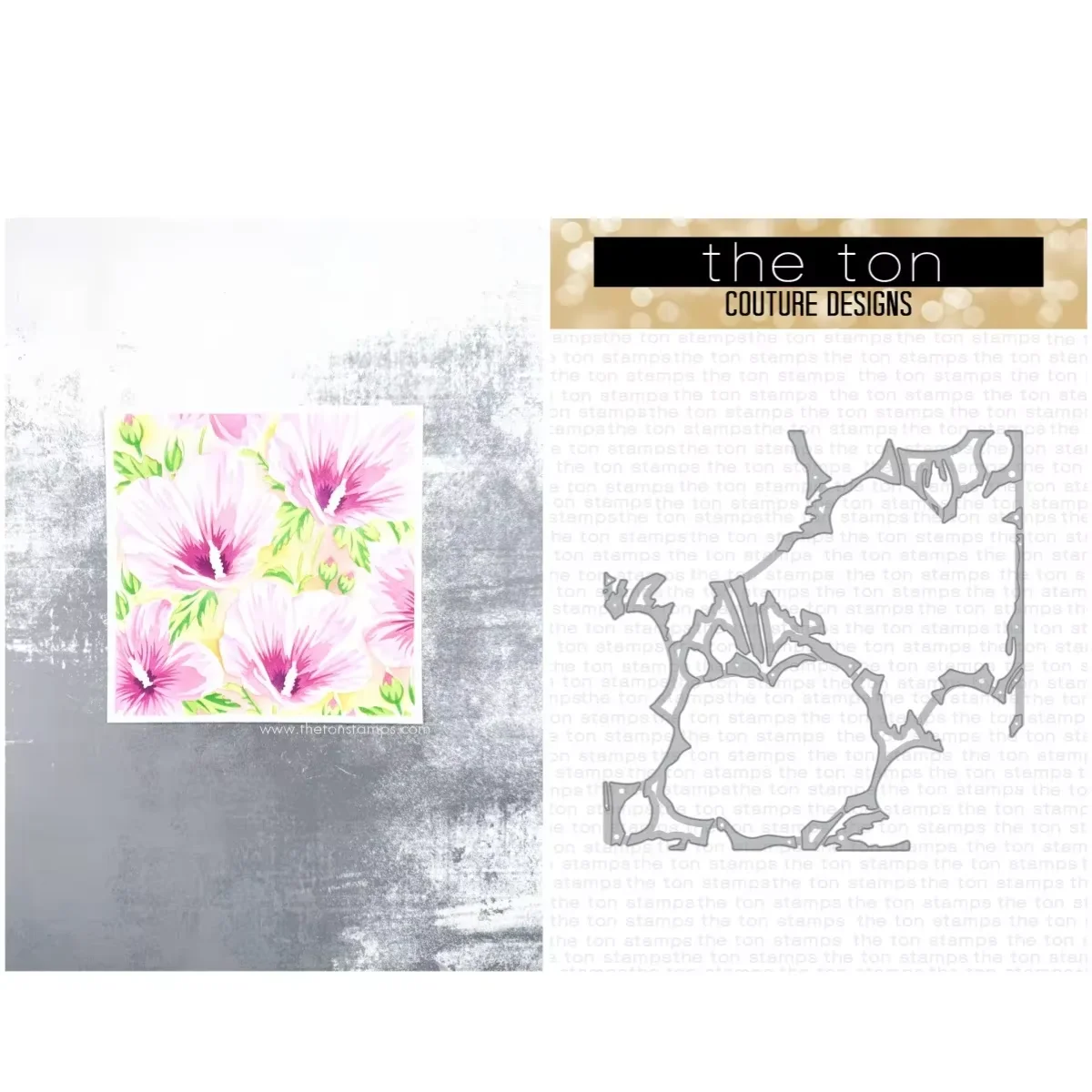 Spring Rose Bows Pansy Border Garden Hydrangea Metal Cutting Dies Clear Stamps Stencil For DIY Scrapbook Paper February 2026 New