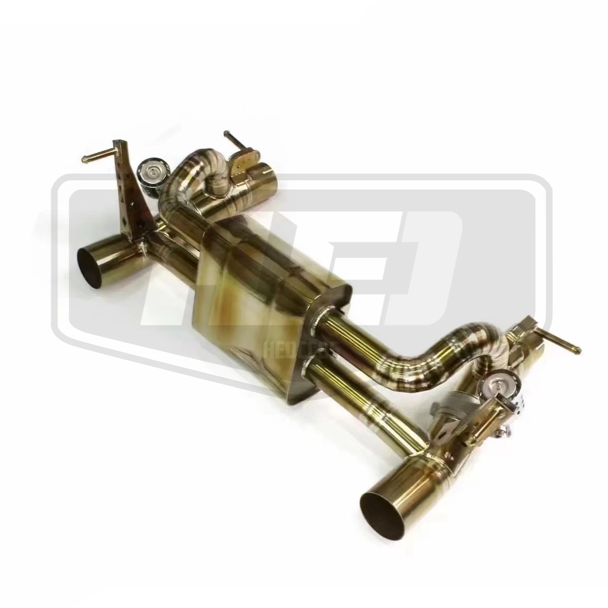 HEO Performance Auto exhaust pipe Titanium Exhaust Catback For Ferrari 488 GTB 3.9T 15~18 Catback With Valve Exhaust System