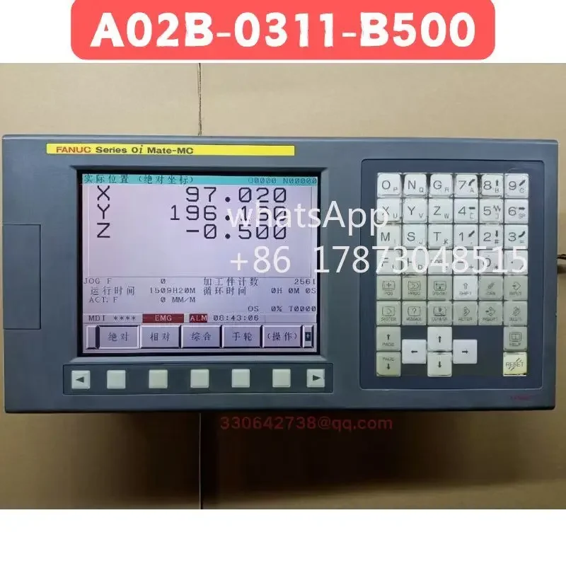 Б/у FANUC A02B-0311-B500 A02B 0311 B500 0i Системный блок Mate-MC протестирован в порядке
