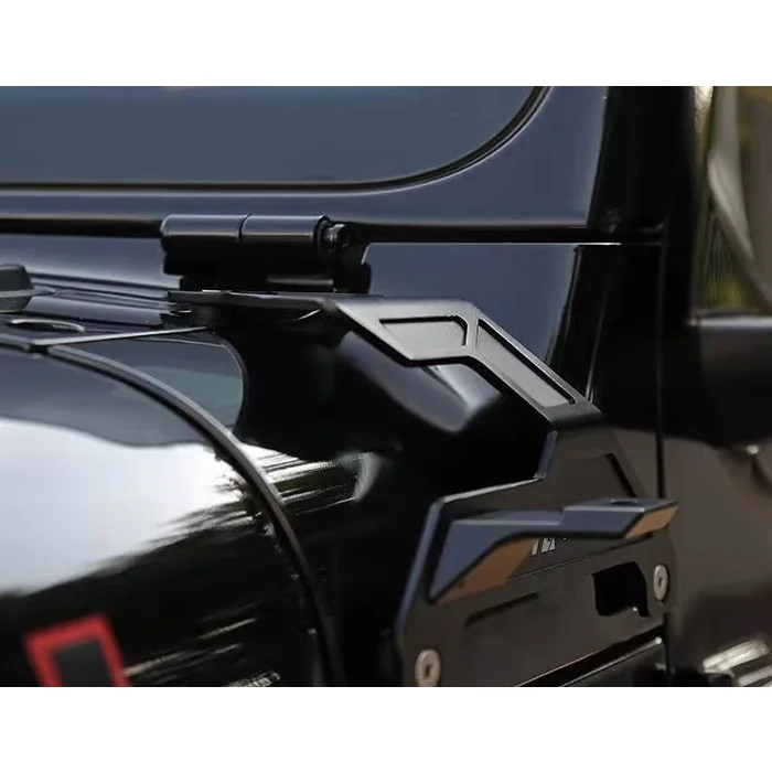 

Летающее крыло, высококачественный черный алюминиевый держатель А-стойки, монтажный кронштейн для освещения, системное крепление для Wrangler JL 2018-2024 Glad