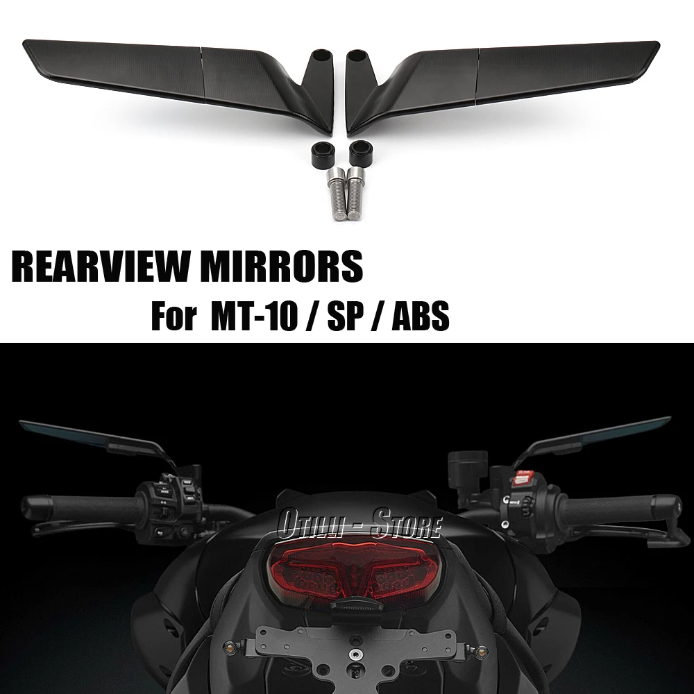 

Universal Motorcycle Accessories Mirror Wind Wing side Rearview Reversing mirror For YAMAHA MT-10 SP MT10 MT 10 ABS mt10