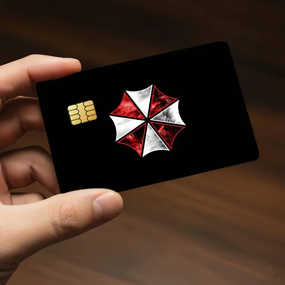Game Umbrella Corporation Kredit-Dekorationskarten-Aufkleber, geeignet für Bankkarten, Metro Transit, kratzfest, Geschenk, 4 Stück – Detail 10