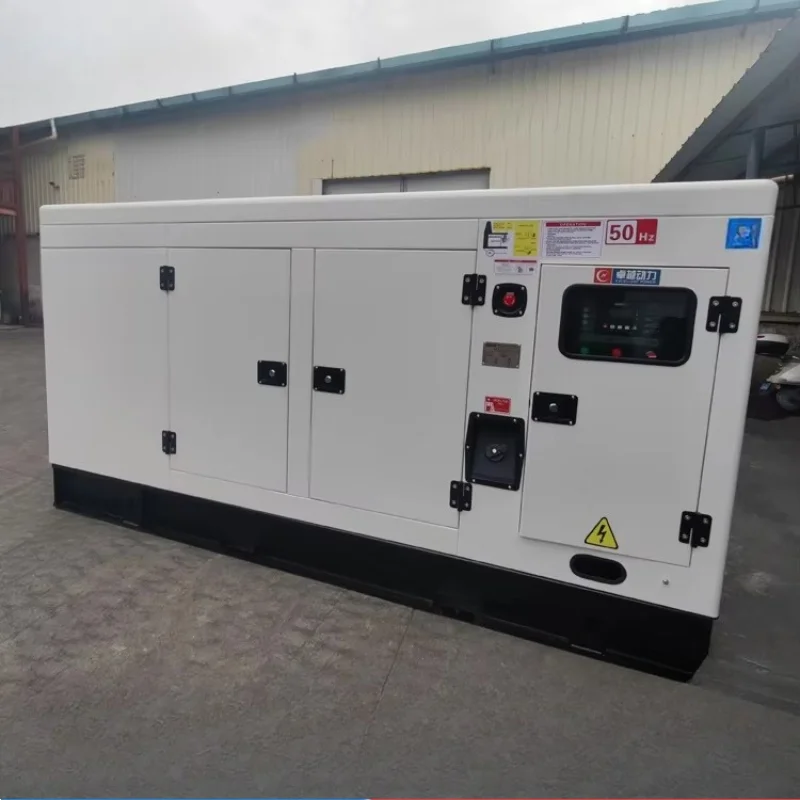 Customized Super Silent 40KW 50KW 60KW 80 KW 100KW Diesel Generator Set Various Sizes From 50KVA To 125KVA Competitive Prices