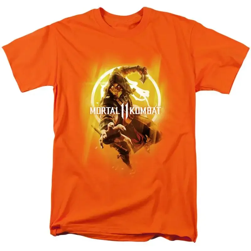 MORTAL KOMBAT XI FROM THE FLAMES Licensed Adult Men's T shirt SM 3XL