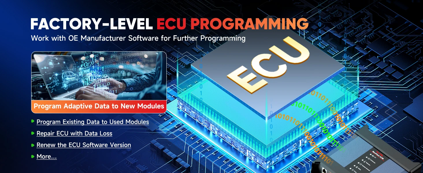 Autel MaxiSys Ultra Top Intelligentes Diagnosegerät, 5-in-1 VCMI, Topologie 2.0, ECU-Programmierung & Codierung, PK Ultra Lite/ Elite II PRO – Detail 9