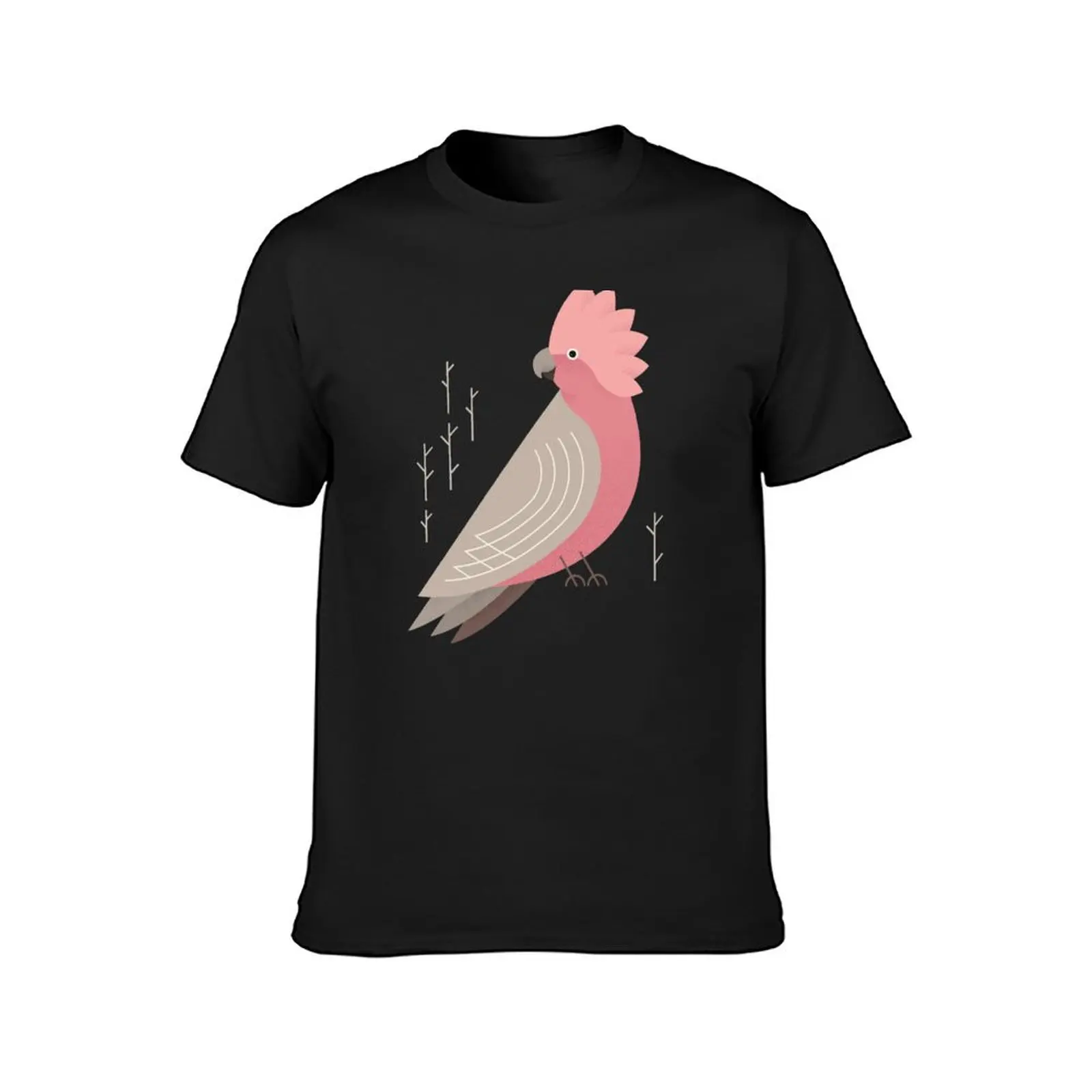 Galah, Bird of Australia T-Shirt kawaii clothes summer top black t-shirts for men