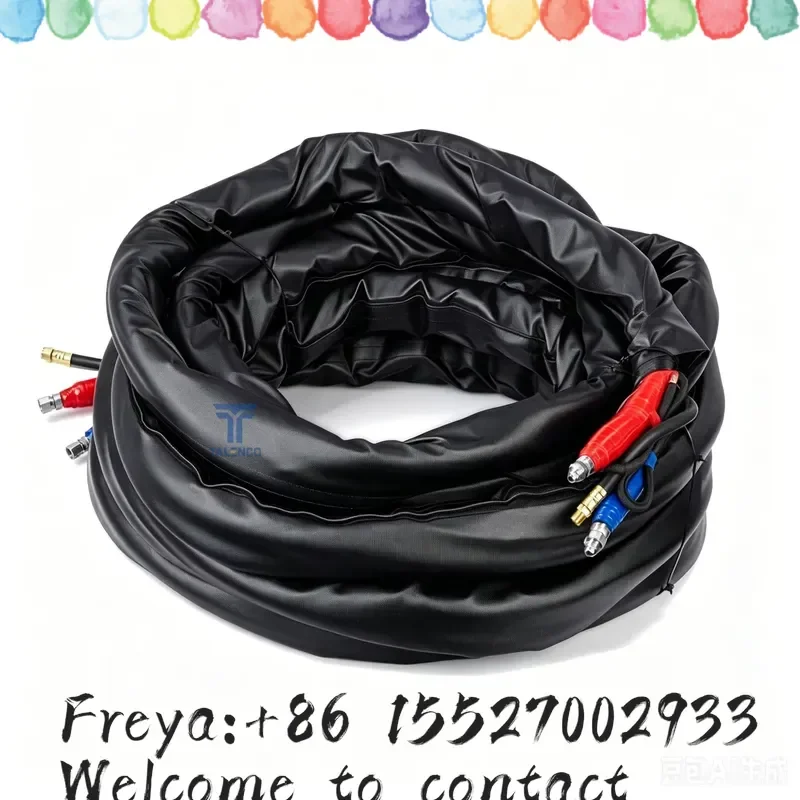 Heated Hose 50 ft X 3/8 in for Polyurethane Polyurea Spray Machine