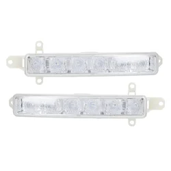 2PCS Car Daytime Running Light 5520280 6 LEDs Bright Light Heat Resistant Replacement For Peugeot 301 308S 408