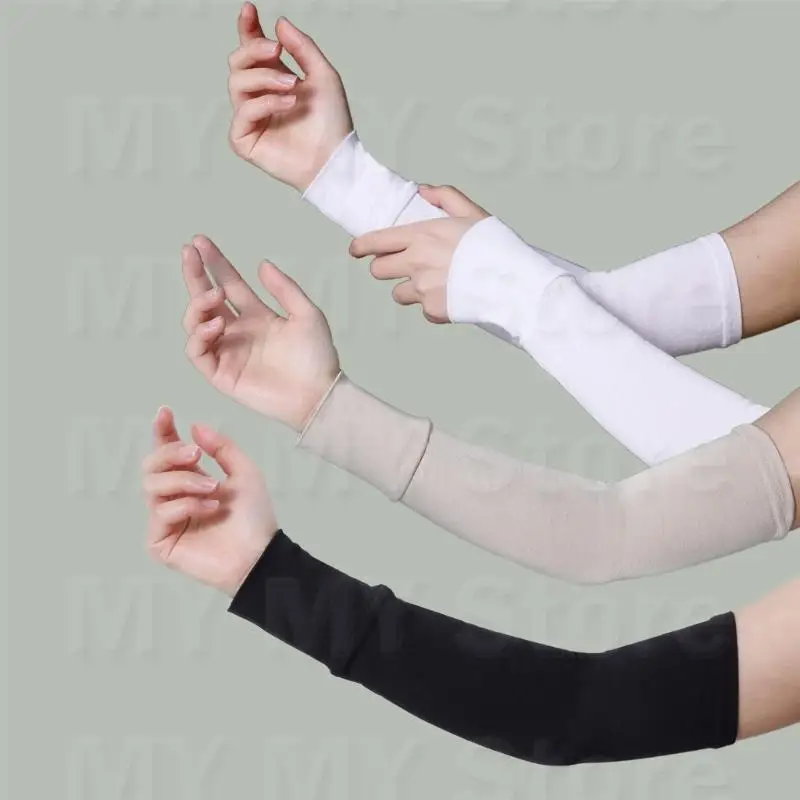 N1he cotton ARM Sleeves Aredable Sunproof Arm Vỏ cho các hoạt động ngoài trời khác nhau