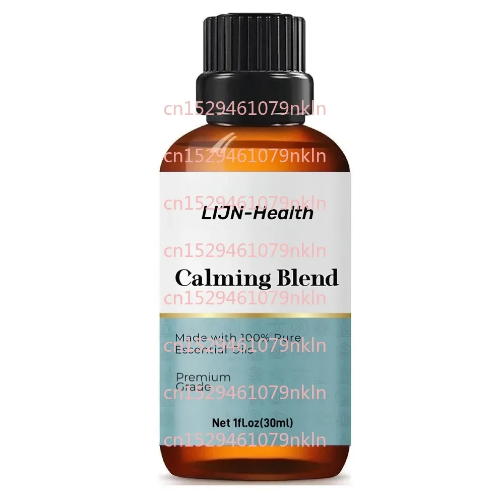 Calming Essential Oil Blend | 100% Pure Oil for Peace, Sleep, Stress Relief | Orange, Lemongrass, Cedarwood Essential Oil 1oz