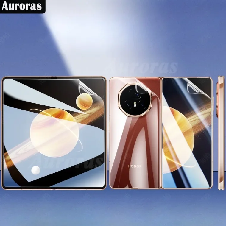 2Pcs Lens Film For Honor Magic V3 5G Camera Transparent Protector Hydrogel Film For Honor Magic V3 5G Back Lens Protective Cover