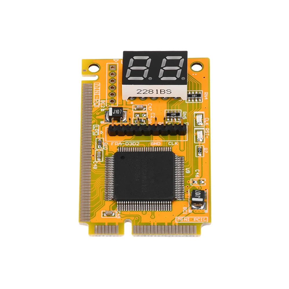 Mini PCI PCI-E Debug Card Expert Fault Diagnostic 2-Digit Laptop Computer Motherboard Post Tester PCI Express PC Analysis Card
