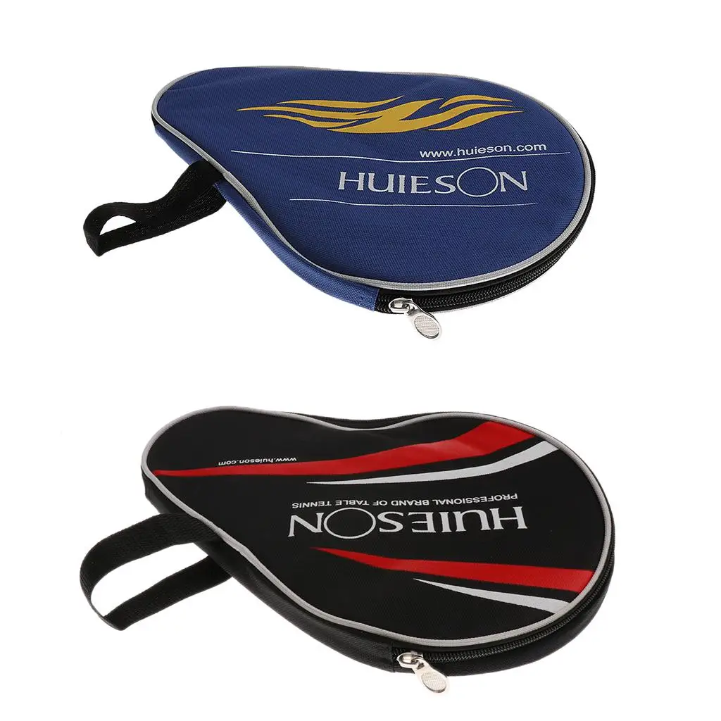 Table tennis racket cover, table tennis racket bag with ball pouch