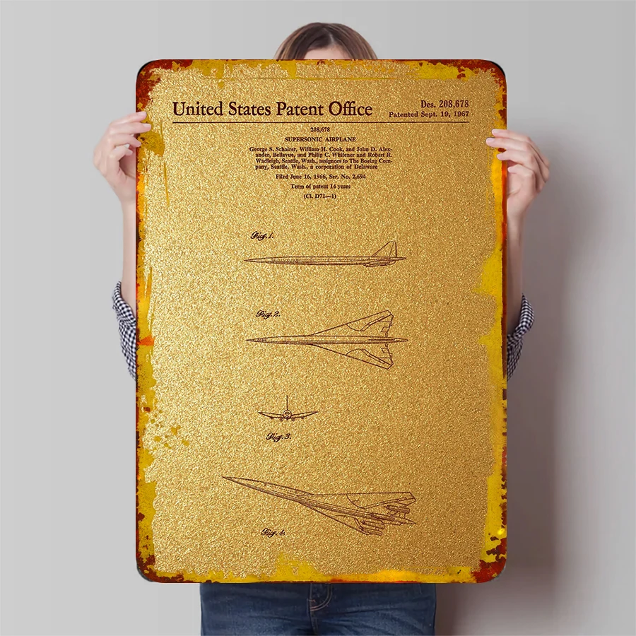 Vintage Map Metal W… - image